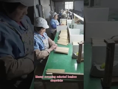 Penyaringan manual sumpit bambu