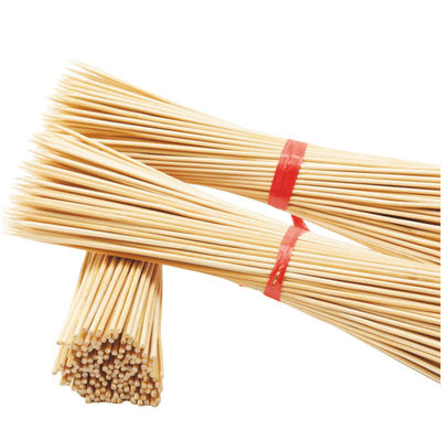 Bahan makanan tahan panas Barbecue Skewer Stick 12cm Panjang Bambu Skewer Stick