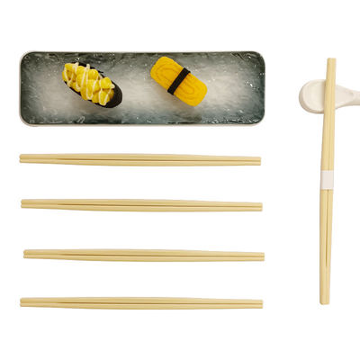 Customizable Disposable Bamboo Chopsticks for Sushi and Japanese Cuisine Natural/Carbonized Modern Design
