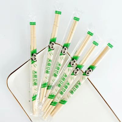 Customization Bamboo Chopsticks Bulat Untuk Rumah Tangga Restoran Hotel