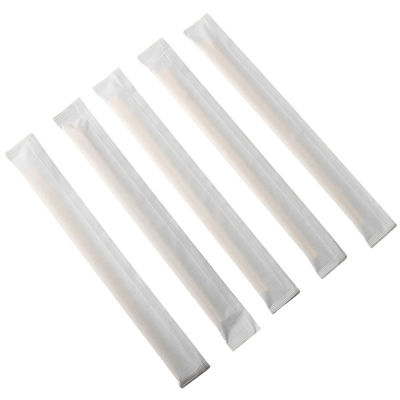Full Paper Sleeve individu dibungkus Chopsticks Bambu Bulat Twin Chopsticks
