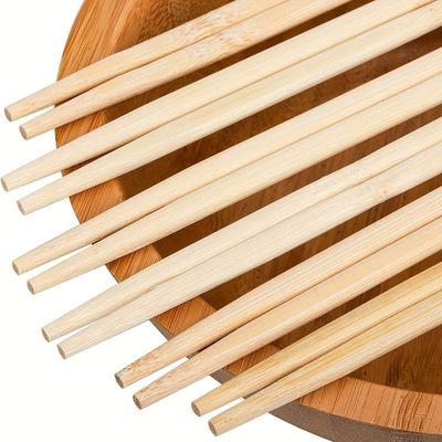 Berkemah di Luar Ruangan Tongkat Makan Bambu Jepang Kekerasan Tinggi Mudah Dibawa