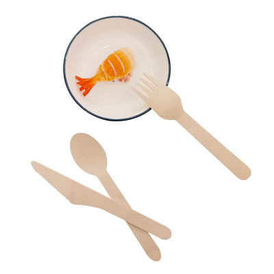 17cm Satu kali pakai Bamboo Perlengkapan Pangan Hygienic Dan Satu Kali Penggunaan Bamboo Forks Satu kali pakai
