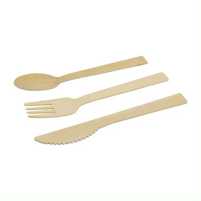 17cm Satu kali pakai Bamboo Perlengkapan Pangan Hygienic Dan Satu Kali Penggunaan Bamboo Forks Satu kali pakai