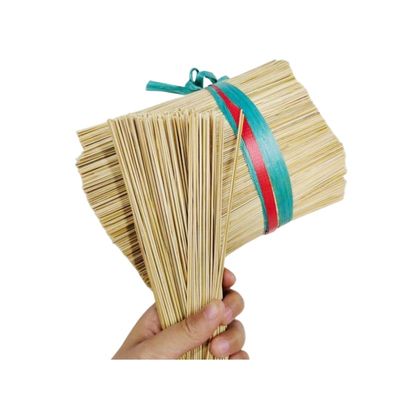 Keamanan Bambu Untuk Tongkat dupa Tidak beracun Sehat Ramah Lingkungan