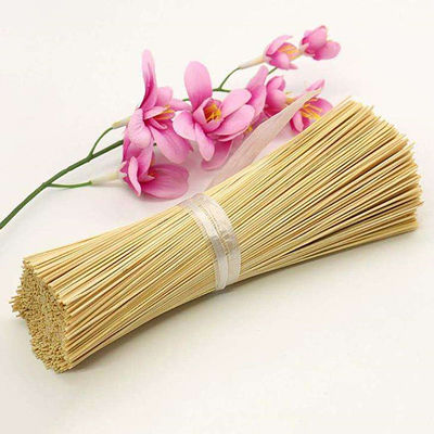 Bamboo Incense Sticks Custom Purchase Circular Skewers untuk Produksi Agarbatti yang Berkelanjutan dan Ramah Lingkungan