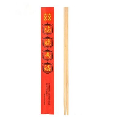 Sushi Bamboo yang disesuaikan Tongkat makan Jepang Tipe Flatware Tongkat makan bulat untuk bahan bambu alami