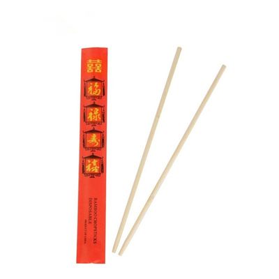Customization Bamboo Chopsticks Bulat Untuk Rumah Tangga Restoran Hotel