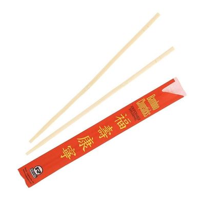 Sushi Bamboo yang disesuaikan Tongkat makan Jepang Tipe Flatware Tongkat makan bulat untuk bahan bambu alami