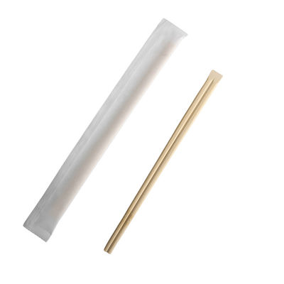 Camping Fast Food Disposable Chopsticks for Household Restaurant 100% Natural Color Custom Paper Wrap Sushi Jepang Bamboo Chopsticks