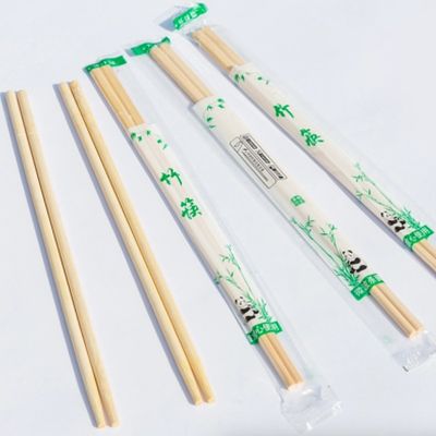 Tongkat makan gaya Jepang sekali pakai 100% Bambu alami Tongkat makan Jepang yang dipersonalisasi
