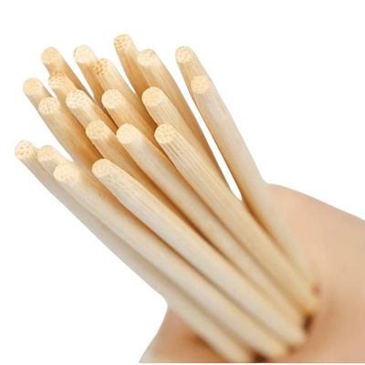 OPP Pengemasan Bambu Bulat Satu kali pakai Chopstick Produsen Custom Logo dan Pengemasan Bisa digunakan untuk rumah tangga / Restoran / Hotel