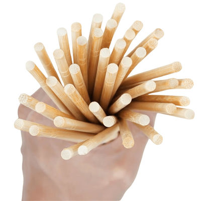 Portable individu dibungkus sumpit permukaan halus Custom sumpit bambu