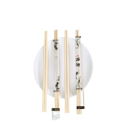 Sumpit Bambu Sekali Pakai Cina untuk Sushi Tensoge Dibuat dari Bahan Baku Bambu