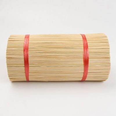 Bamboo Incense Sticks Custom Purchase Circular Skewers untuk Produksi Agarbatti yang Berkelanjutan dan Ramah Lingkungan