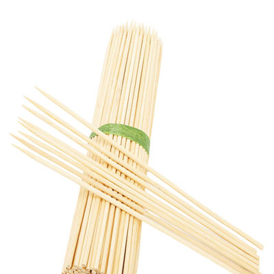 Bungkus BBQ Bamboo Stick 4.0 Lebar Bbq Bamboo Skewers Biodegradable