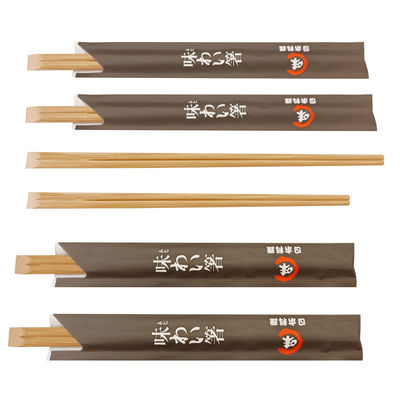 A Grade Disposable Bambu Chopsticks Untuk Sushi Karbonisasi Natural Bambu Chopsticks