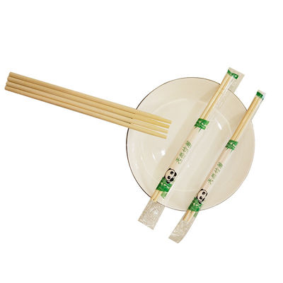 100% Natural Boutique Round Stick Disposable Bambus Chopsticks untuk Rumah Tangga/Restoran/Hotel Dipenuhi dan Dipungut Penuh
