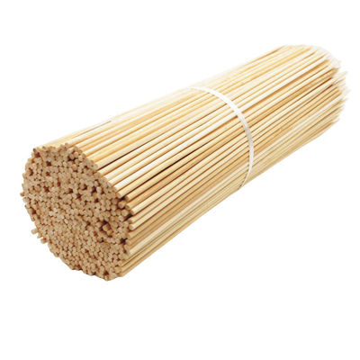 1.3mm Diameter Stik Dupa Bambu dengan Logo Kustom dan Stik Bambu Agarbatti Biodegradable