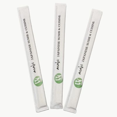 Ramah lingkungan 21cm&23cm Grosir Kayu Bambu Tongkat Makan Disposable Custom Tongkat Makan Bambu Twin Tongkat Makan